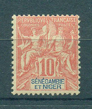 Senegambia & Niger sc# 5 mh cat value $7.00