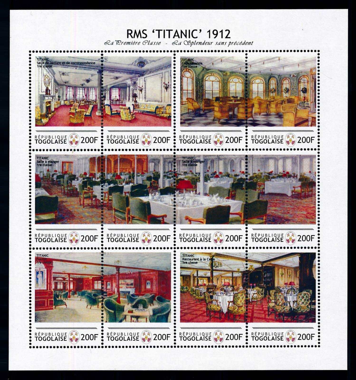 76711 Togo Rms Titanic Interior Design