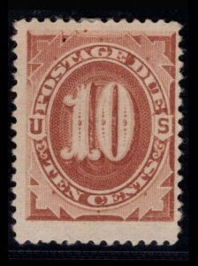 MOMEN: US STAMPS #J5 BROWN POSTAGE DUE MINT OG H $925 LOT #86612-2