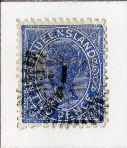 QUEENSLAND 85 USED SCV $1.00 IN $0.50 ROYALTY