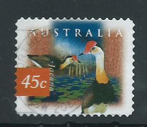 Australia SG 1687 perf 11½ Used self adhesive jacana Birds