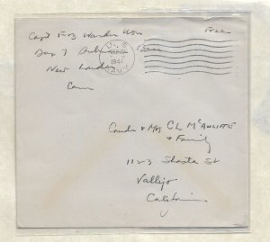 1944 Capt Frederick Warder, USS Seawolf SS-197 to Vallejo, Calif (54408)