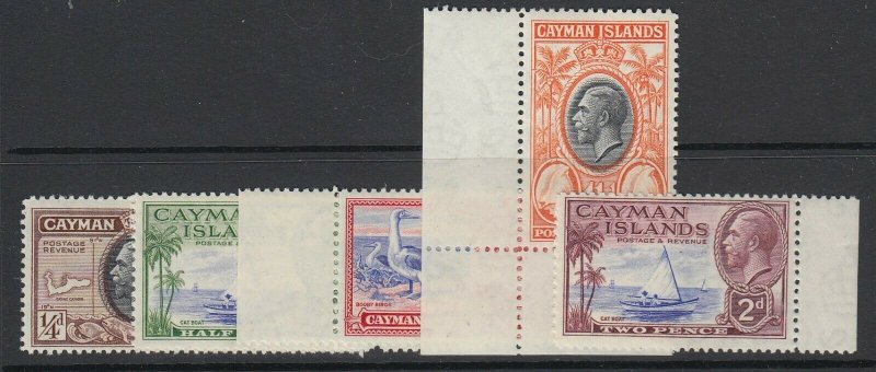 Cayman Islands, Scott 85-89 (SG 96-100), MNH