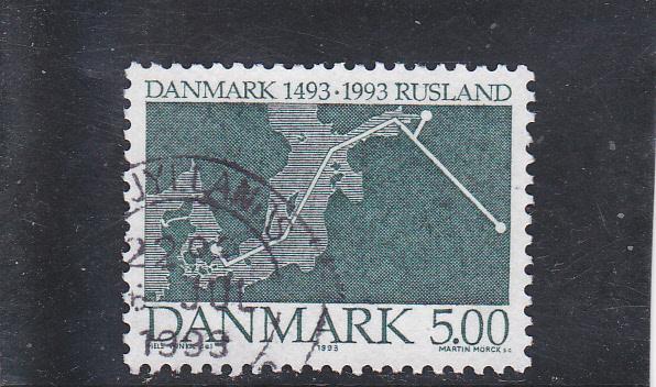 Denmark  Scott#  985  Used