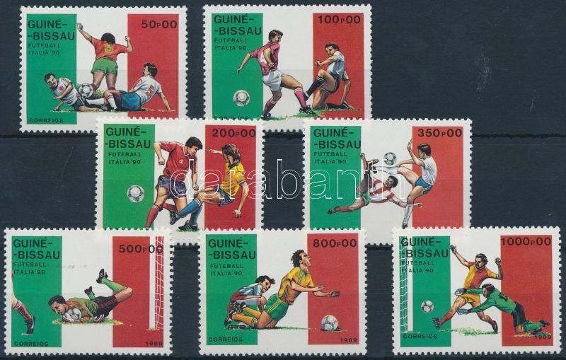 Guiné Bissau Stamp Football World Cup, Italy set MNH 1989 Mi 1073-1079 WS221539