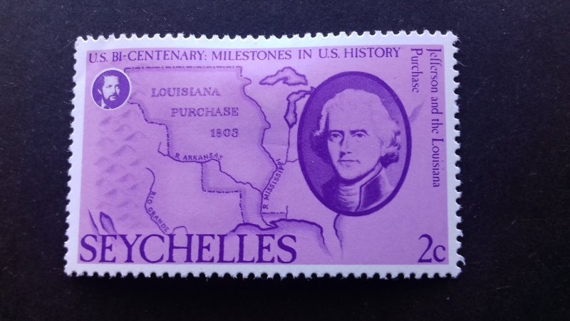 Seychelles 1976 The 200th Anniversary of American Revolution Unused