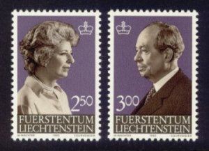 Liechtenstein Sc# 767-8 MNH Gina & Franz Joseph II