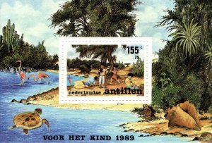 Netherlands Antilles 1989 Child Welfare, Miniature Sheet [Mint]