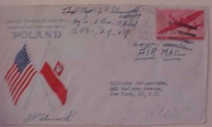 US PATRIOTIC APO # 1 JE 1945 IN HOF GERMANGY IN USE ONLY 47 DAYS