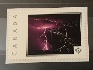 Canada Post Picture Postage Mint NH *Thunder Storm Flash* *P* denomination