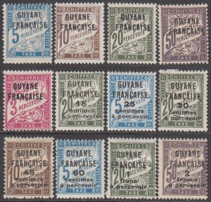 French Guiana J1-J12 MH CV $26.60