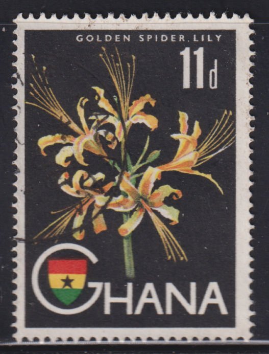 Ghana 56 Golden Spider Lily 1959