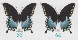 US 4736a Modern Imperf Spicebush Swallowtail Pair