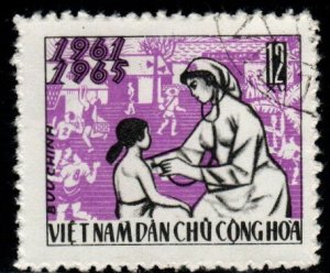 Viet Nam, Democratic Republic Scott 377 Used CTO  Public Health Nurse stamp