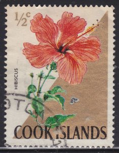 Cook Islands 199 Hibiscus 1967