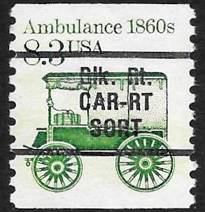 Sc 2128a   8.3¢ Ambulance MNH Coil Single