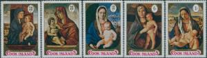 Cook Islands 1971 SG365-369 Christmas set MLH