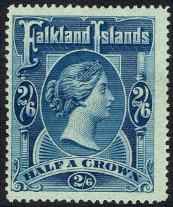 FALKLAND ISLANDS 1898 QV 2/6 