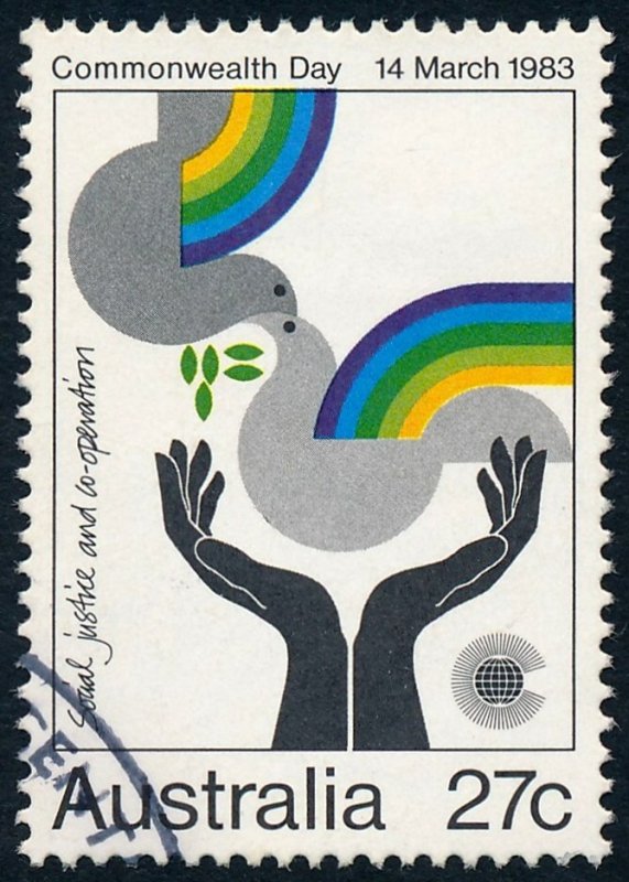 Australia 1983 27c Commonwealth Day - Social Justice & Co-Operation SG884 F/U 4