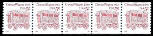 PCBstamps   US #2452D PNC5 25c(5x5c)Circle Wagon (S2), MNH, (3)