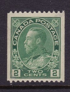Canada Scott 133, 1924 KGV 2c Coil, Perf 12,VF MNH.  Scott $110
