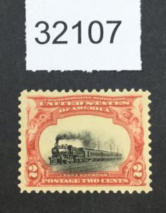 US STAMPS #295 MINT OG NH XF $75  LOT #32107