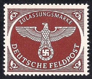 Germany #MQ1 Parcel Post 1942 Mint OG H F-VF