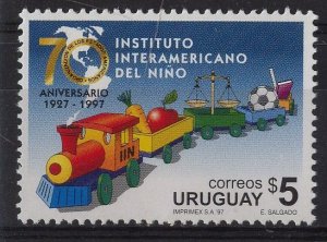 Uruguay Stamp 1997 - 70th anniversary inter-american children's institute