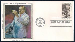 UNITED STATES FDC 13¢ Dr Papanicolaou 1978 Colorano