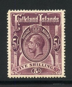 FALKLAND ISLANDS SCOTT #38 VF MINT LIGHTLY HINGED--SCOTT $300.00