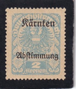 Carinthia Plebiscite,  from the 1920's?