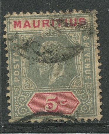 STAMP STATION PERTH Mauritius #152 KGV Definitive Issue FU Wmk 3 Type I 1912-22