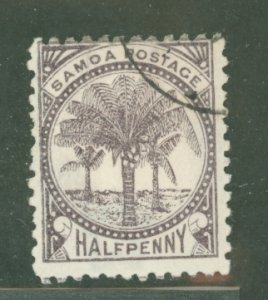 Samoa (Western Samoa) #9v Used Single