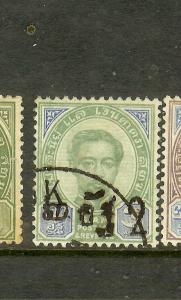 THAILAND (P1502B) KING SAKSERM 28A DOUBLE SURCH  VFU