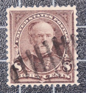 Scott 272 - 8 Cents Sherman - Used - Nice Stamp - SCV - $2.75