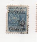 Ecuador Overprint revalued Stamp  Used