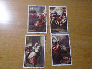 Jersey  #  242-45  MNH