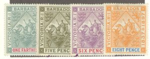 Barbados #81/85-87