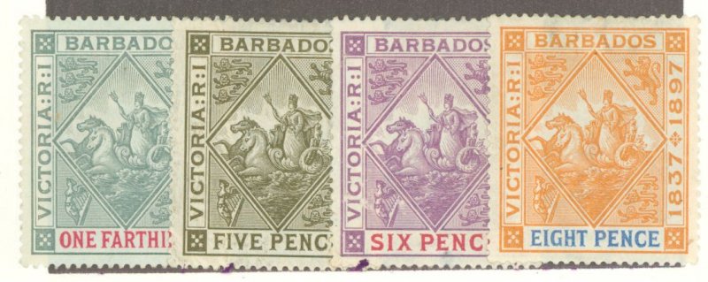 Barbados #81/85-87