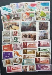 RUSSIA USSR CCCP Used CTO Stamp Lot Collection T5771