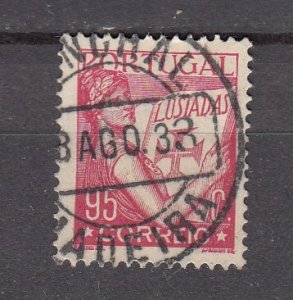 J42302 JL Stamps 1931-8 portugal hv of set used #511