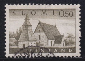 Finland 407 Church at Lammi 1963