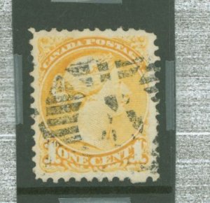 Canada #35dv Used Single