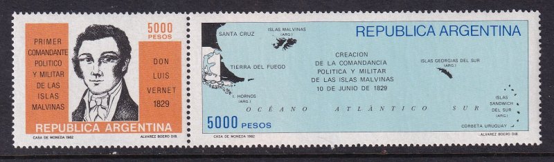 Argentina 1366b MNH VF