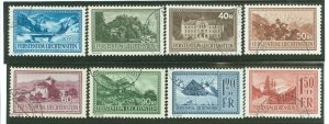 Liechtenstein #122-129 Used Single