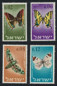 Israel Butterflies and Moths 4v 1965 MNH SG#323-326