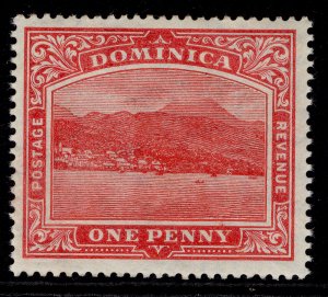 DOMINICA EDVII SG48, 1d carmine-red, M MINT.