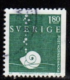 Sweden -  #1468 Snail  - Used