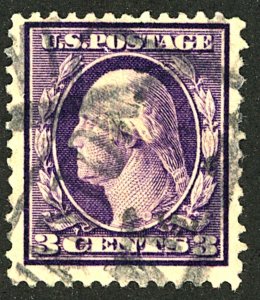 U.S. #376 USED CREASES