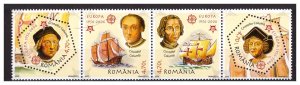 ROMANIA 2005 Europa Columbus set MNH